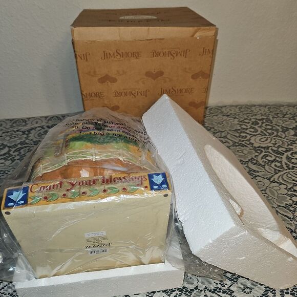 Jim Shore Colorful Autumn Pumpkin Figurine - Picture 6 of 6